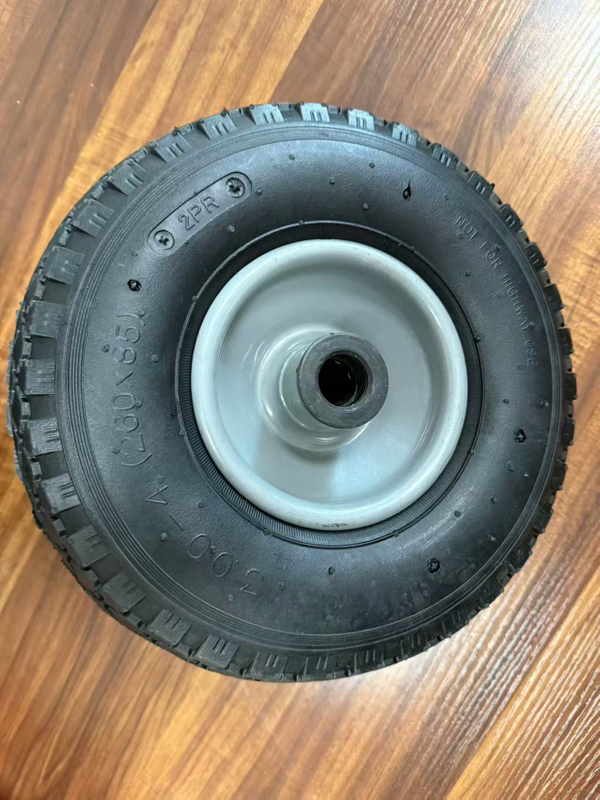 High Quality 3.00-4 Pneumatic Rubber Wheel for Trolley Hand Truck