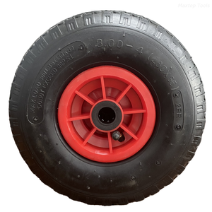 Maysun Factory Direct 260x85 3.00-4 2PR Pneumatic Rubber Wheel with Diamond Pattern Tread for Hand Truck and Farm Use