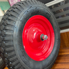 Maysun Factory Direct 4.8/4.00-8 2PR Air-Filled Pneumatic Tire Wheel Assembly Cross Tread Pattern Construction Agriculture Metal