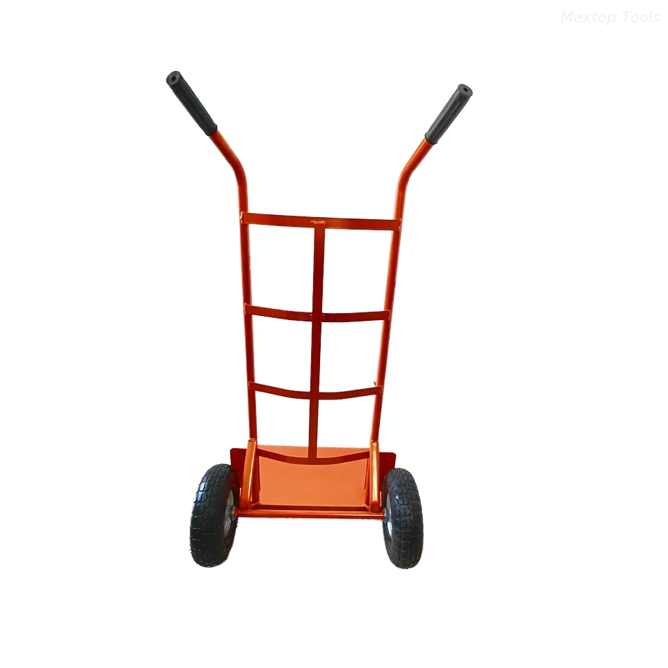 Maysun Direct Metal Structure Hand Truck Hand Trolley With 4.10/3.50-4 Pneumatic Rubber Wheels Material Handling Equipment