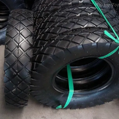 Maxtop စက်ရုံထောက်ပံ့ရေး Big Square Producting Wheelbarrow Tire Trolley 300-4 350-4 325-8 3.50-8 400-8