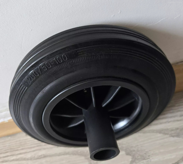 Heavy-duty Garbage Bin Wheels Replacement for Outdoor Trash Cans Easy to Install Rubbish Bin Accessories and Stable Design