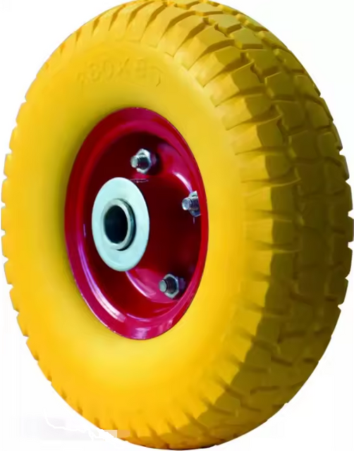 polyurethane wheelbarrow wheel