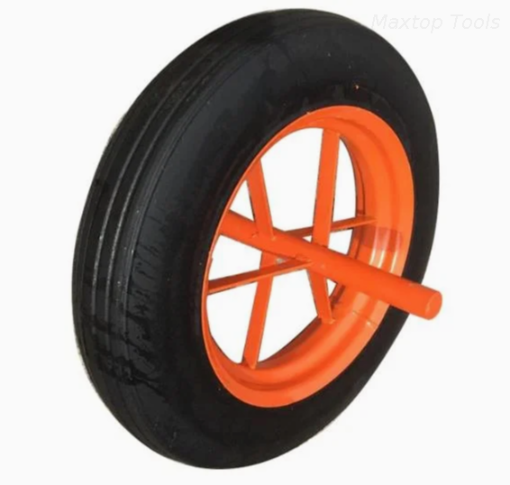 solid rubber wheel