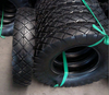 big square pattern wheelbarrow tyre