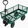 Heavy Duty Moveable Fence Steel Mesh Utility Garden Tools Cart 