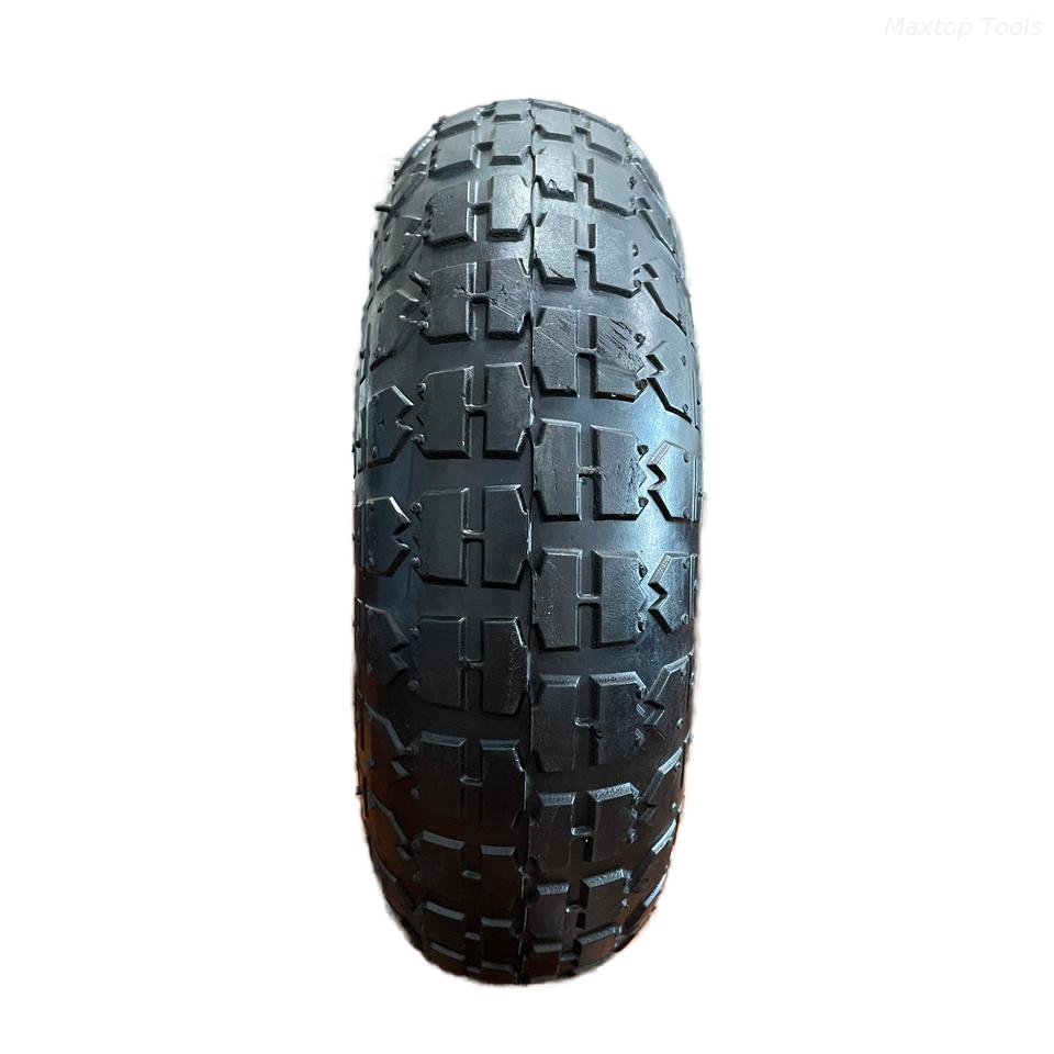 Maysun Factory Direct 4.10/3.50-4 2PLY Pneumatic Rubber Wheel Gem Pattern Tread Hand Truck Material Handling Equipment Parts