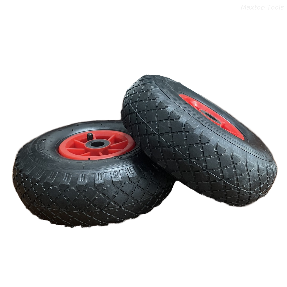 Maysun Factory Direct 260x85 3.00-4 2PR Pneumatic Rubber Wheel with Diamond Pattern Tread for Hand Truck and Farm Use