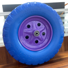 Maysun Factory 4.80x4.00-8 Urethane Puncture Proof Wheel for Material Handling Equipment for Wheelbarrows And Tool Carts