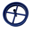 4.80/4.00-8 PU Foam Wheel ∅20x120mm Steel Rim for Wheelbarrow 