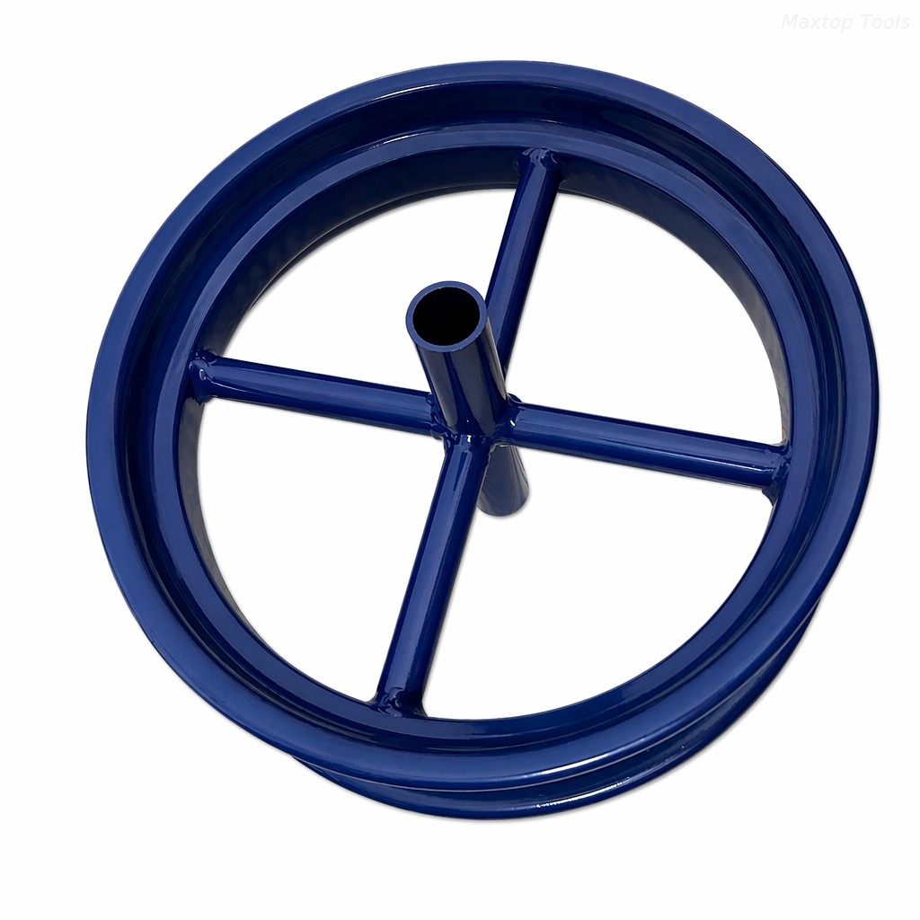 4.80/4.00-8 PU Foam Wheel ∅20x120mm Steel Rim for Wheelbarrow 