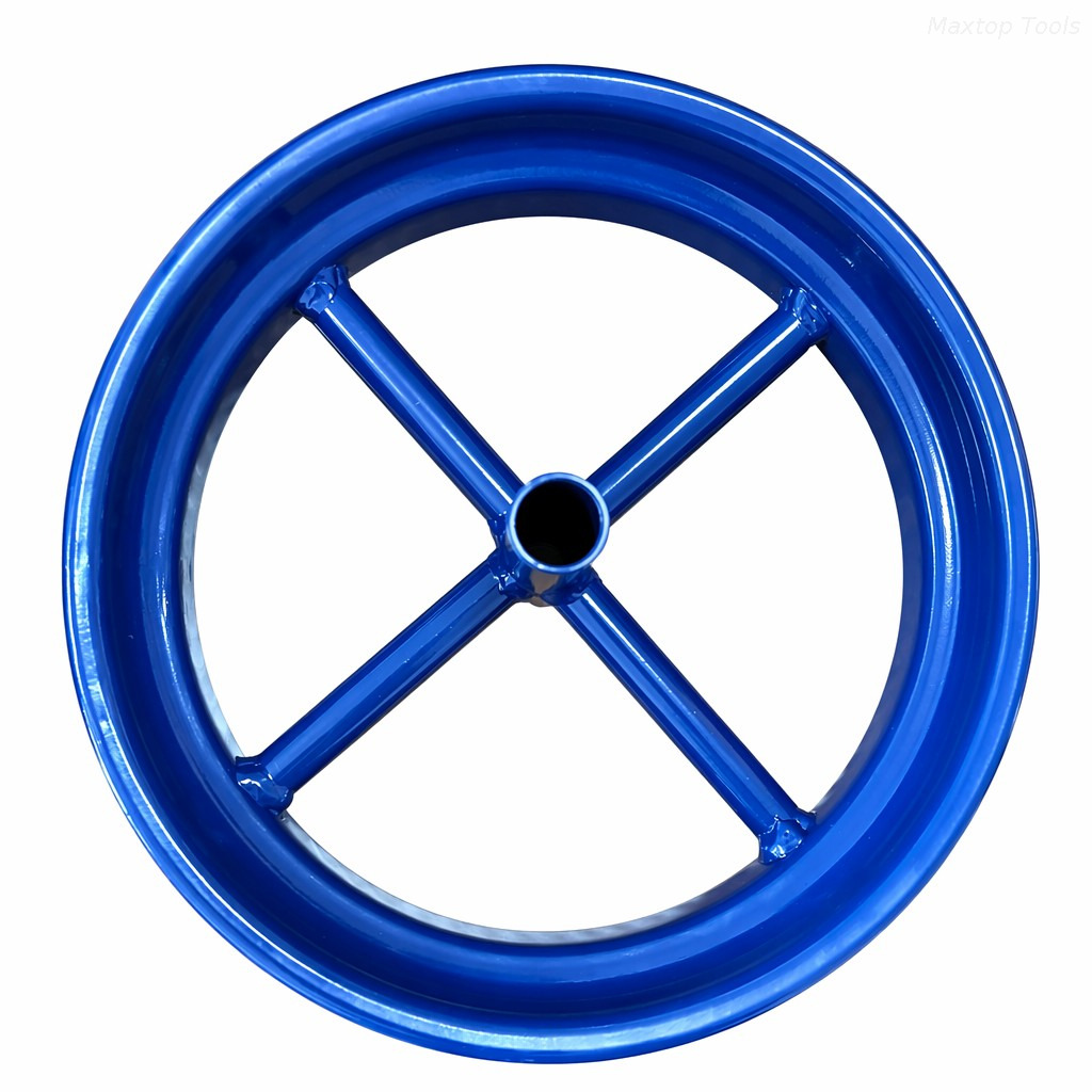 4.80/4.00-8 PU Foam Wheel ∅20x120mm Steel Rim for Wheelbarrow 