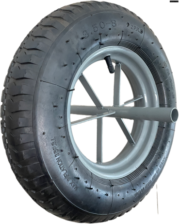 3.50-8 Pneumatic Wheel 20x250mm for Wheelbarrow